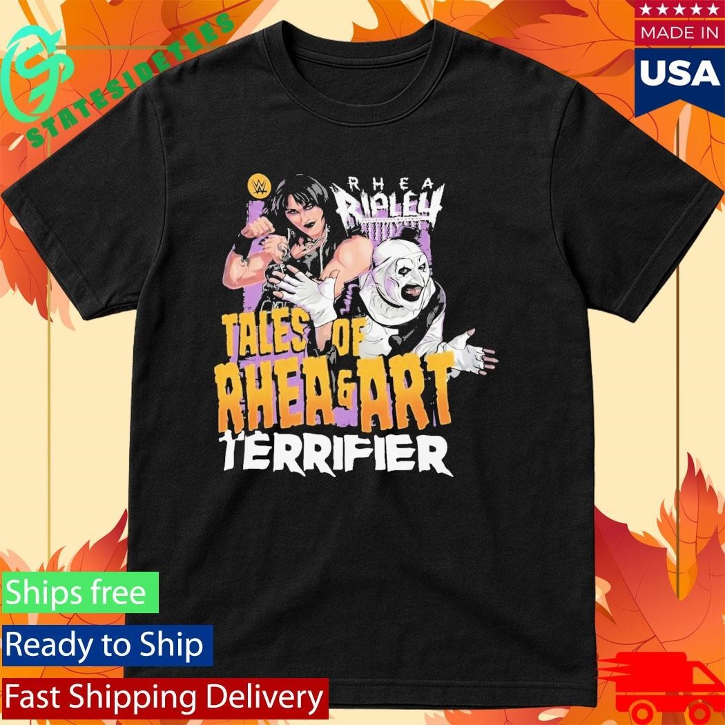 Tales Of Rhea And Art Terrifier Shirt Unisex , , , Long Sleeve Tee