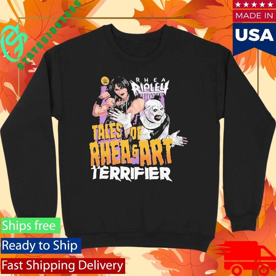 Tales Of Rhea And Art Terrifier Shirt Unisex , , , Long Sleeve Tee