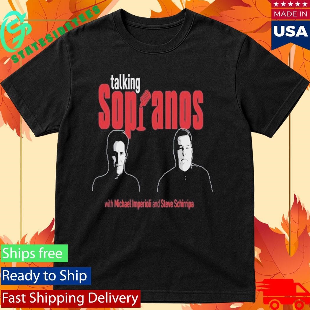 Talking Sopranos With Michael Imperioli and Steve Schirripa Shirt Unisex , , , Long Sleeve Tee