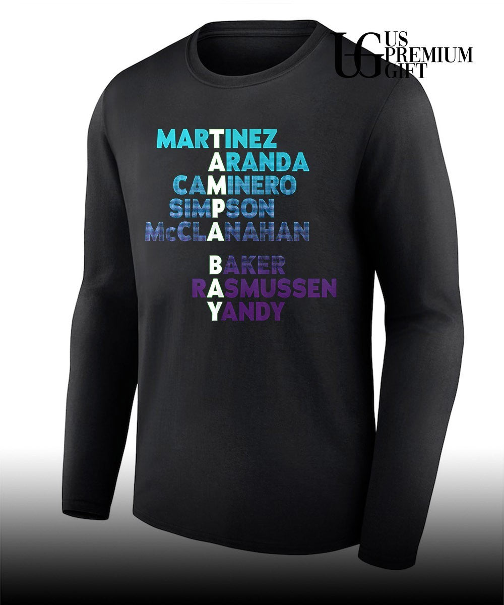 Tampa Bay Rays baseball names 2026 shirt