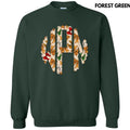 Tan Gingerbread Bow Monogram 'NLB' T-Shirts