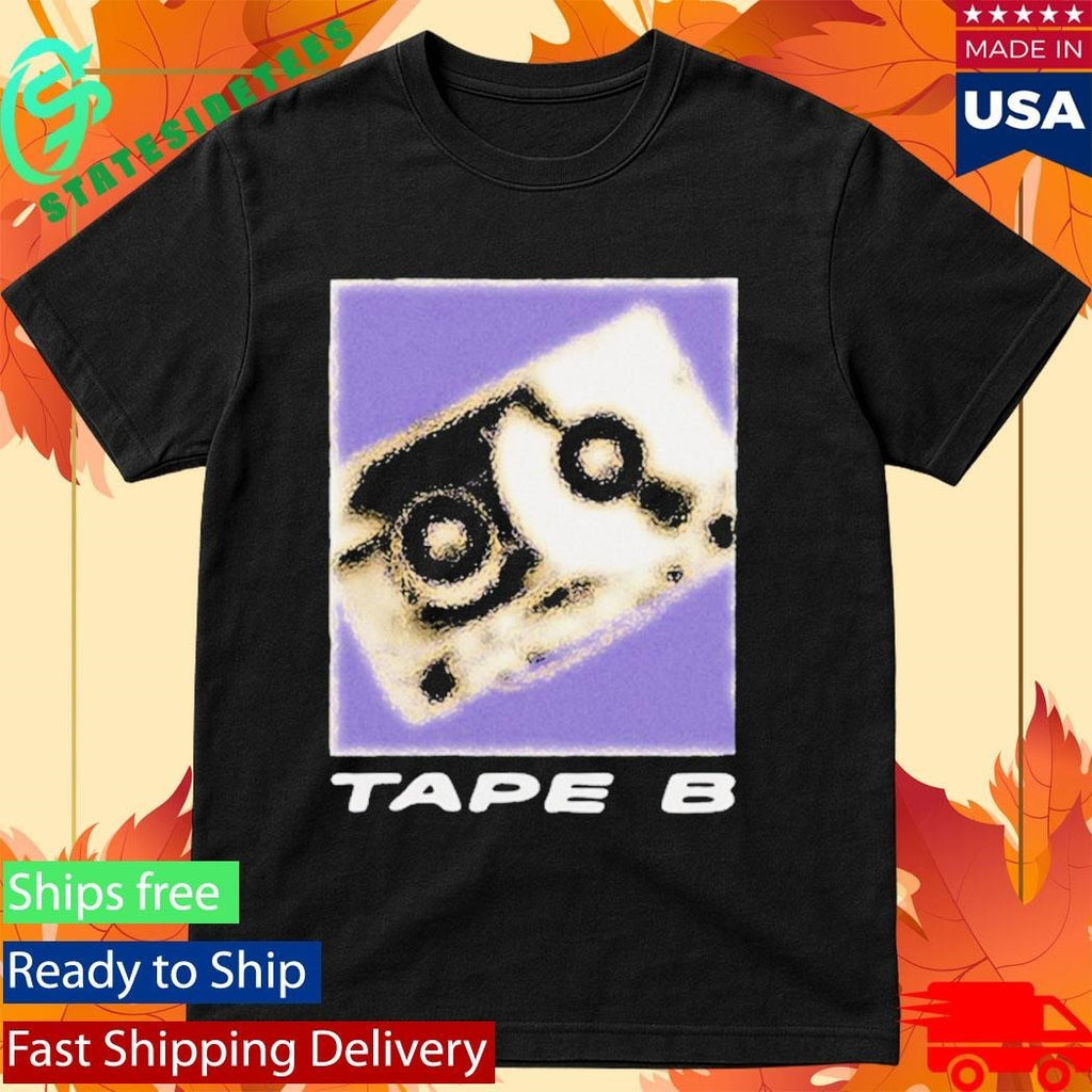 Tape B Blurry B Shirt Unisex , , , Long Sleeve Tee