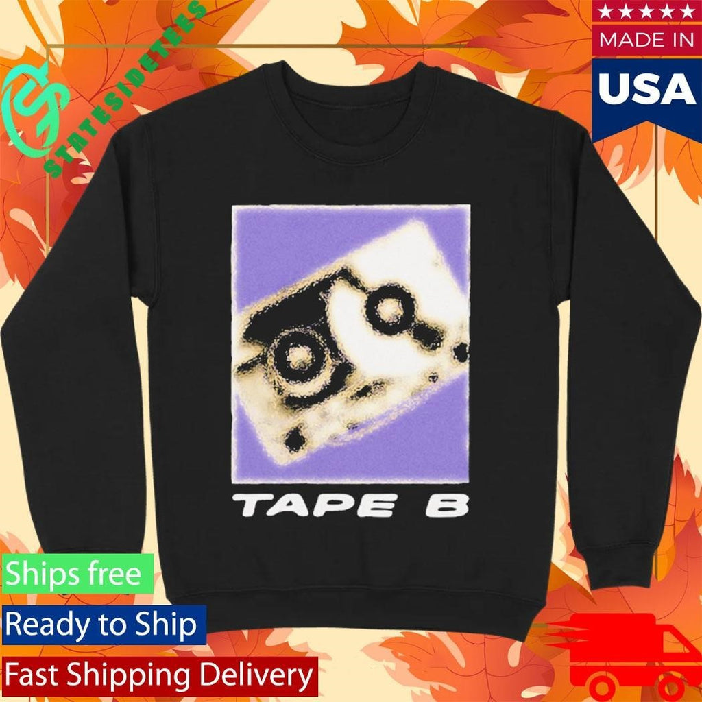 Tape B Blurry B Shirt Unisex , , , Long Sleeve Tee