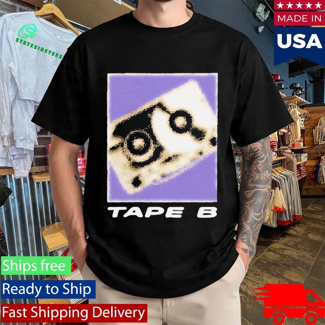Tape B Blurry B Shirt Unisex , , , Long Sleeve Tee