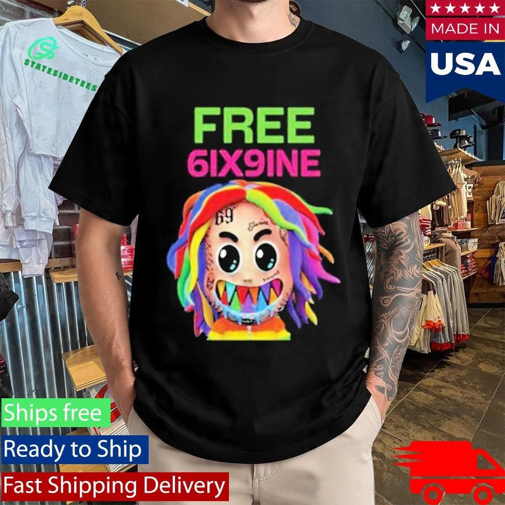 Tata Free 6Ix9ine Unisex , , , Long Sleeve Tee
