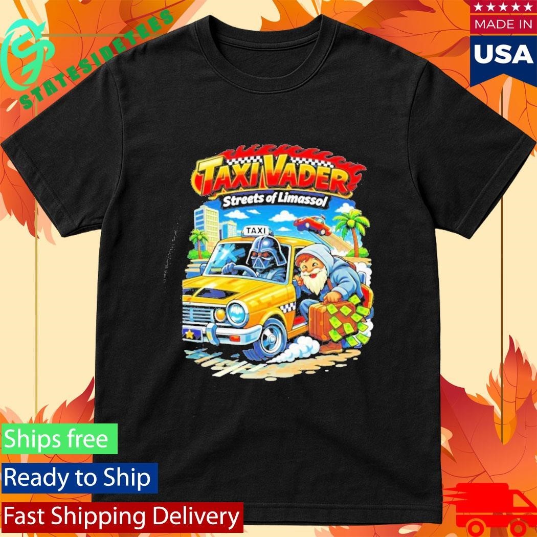 Taxi Vader Streets Of Limassol Unisex , , , Long Sleeve Tee