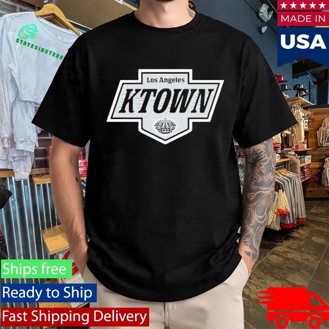 Team La Kings X Vg Ktown Shirt Unisex , , , Long Sleeve Tee
