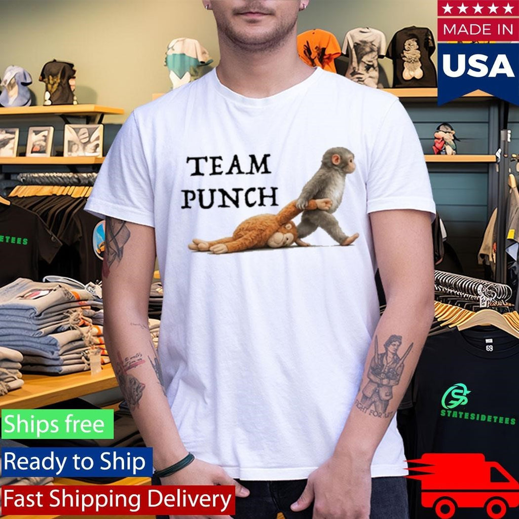 Team Punch Baby Monkey Shirt Unisex , , , Long Sleeve Tee