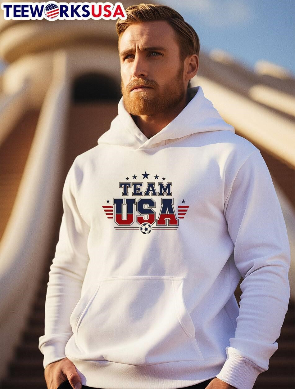 Team USA Soccer Apparel ‘ Support the National Squad ‘ Team USA Soccer T-Shirt