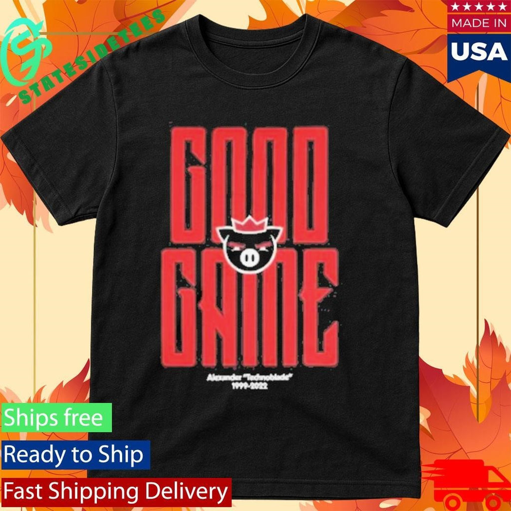 Technoblade Good Game Shirt Unisex , , , Long Sleeve Tee