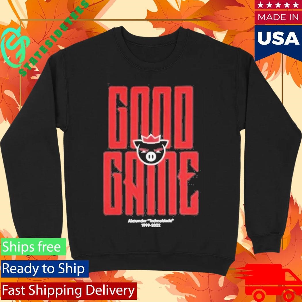 Technoblade Good Game Shirt Unisex , , , Long Sleeve Tee