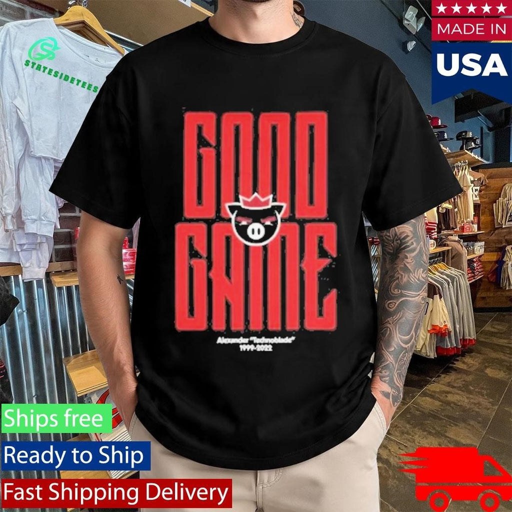 Technoblade Good Game Shirt Unisex , , , Long Sleeve Tee