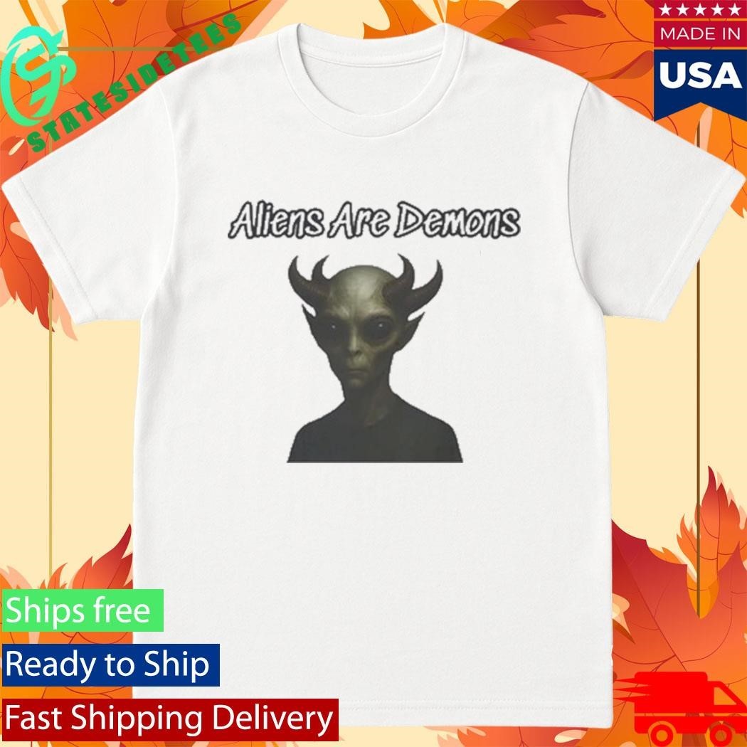 Ted Logan Aliens Are Demons Shirt Unisex , , , Long Sleeve Tee