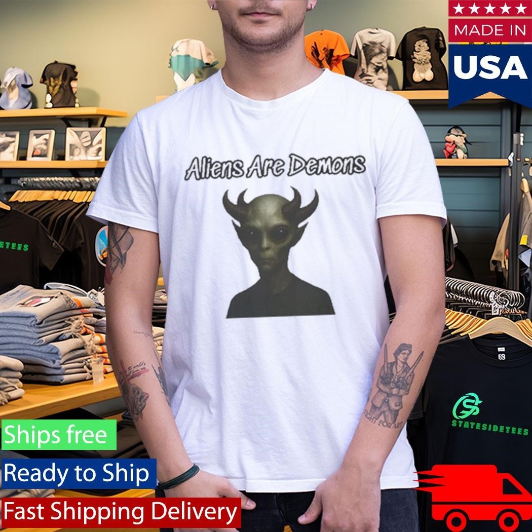 Ted Logan Aliens Are Demons Shirt Unisex , , , Long Sleeve Tee