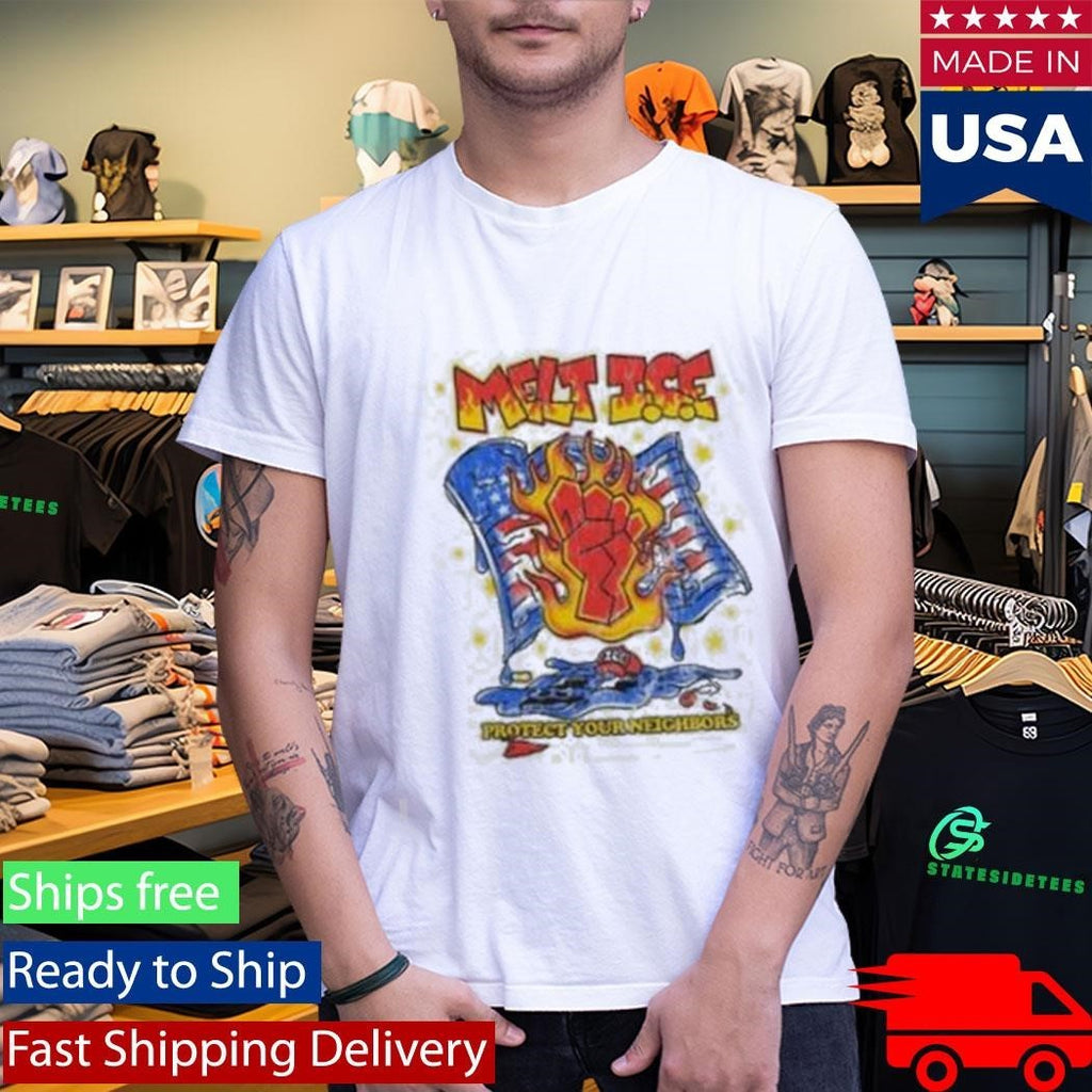 Teddy Fresh Melt Ice Protect Your Neighbors Shirt Unisex , , , Long Sleeve Tee