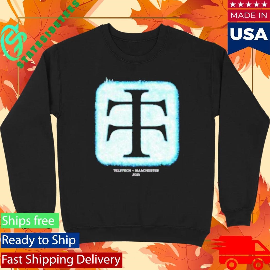 Teletech Blue Fuzz Shirt Unisex , , , Long Sleeve Tee