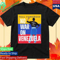 Tell Congress No War On Venezuela Shirt Unisex , , , Long Sleeve Tee