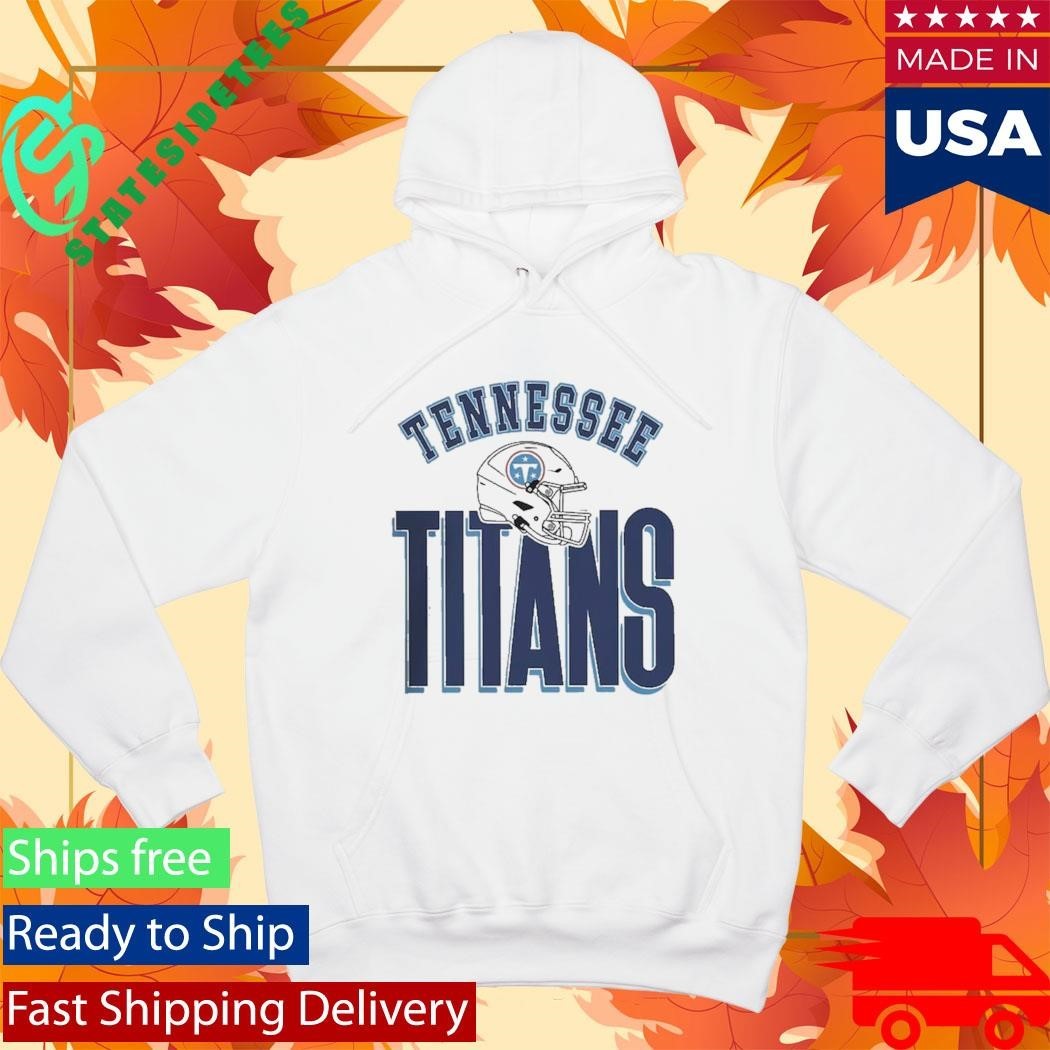 Tennessee Titans Merch New Logo Helmet Gameday Couture Fierce Focus Relaxed Fit Unisex , , , Long Sleeve Tee