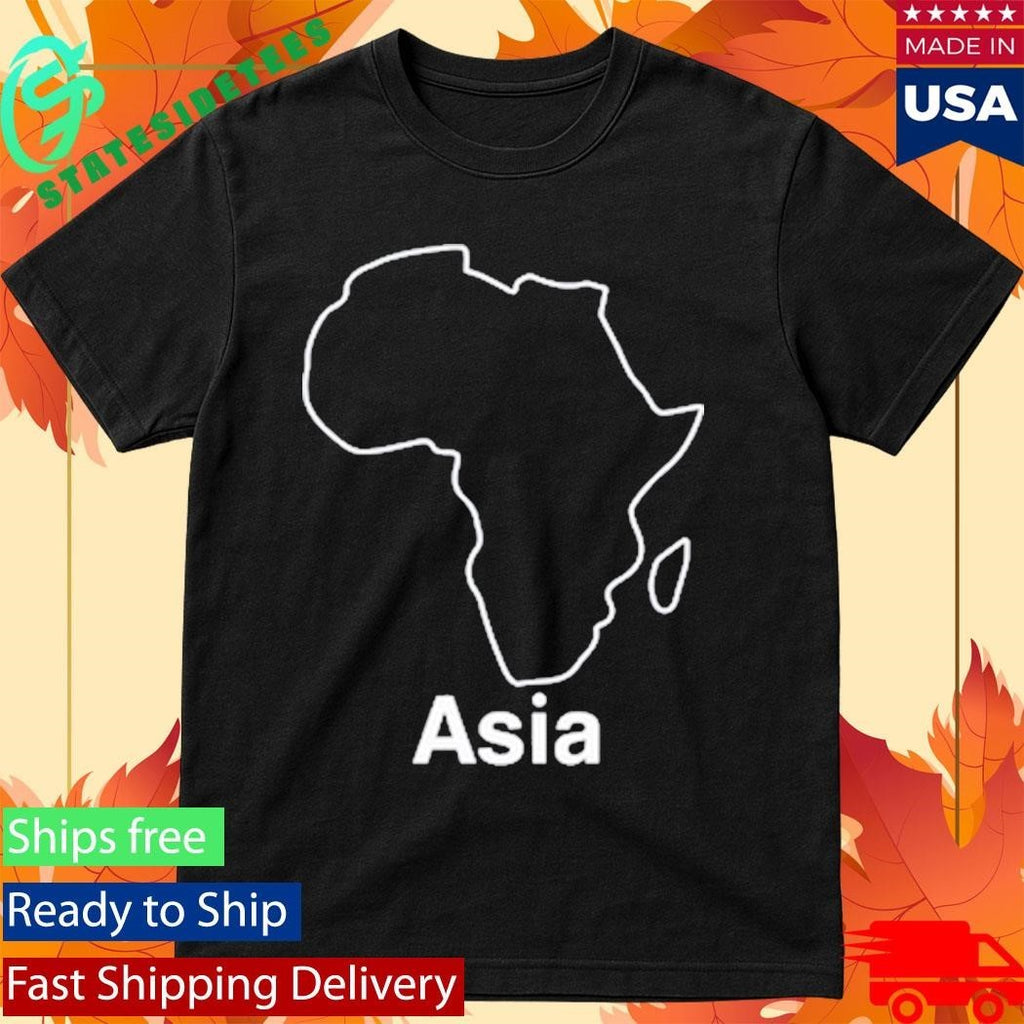 Terrible Maps Africa Asia Shirt Unisex , , , Long Sleeve Tee