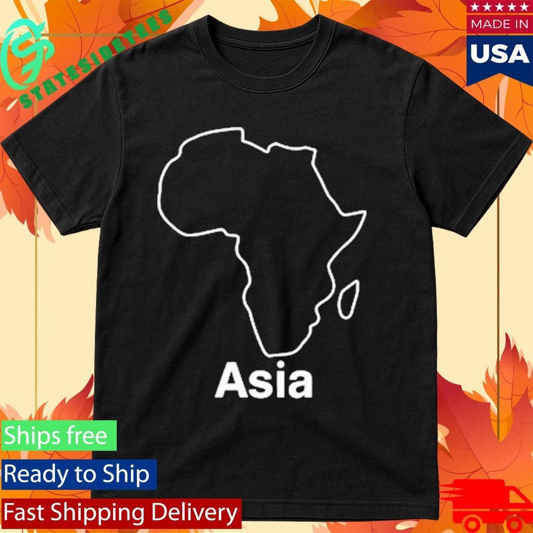 Terrible Maps Africa Asia Shirt Unisex , , , Long Sleeve Tee
