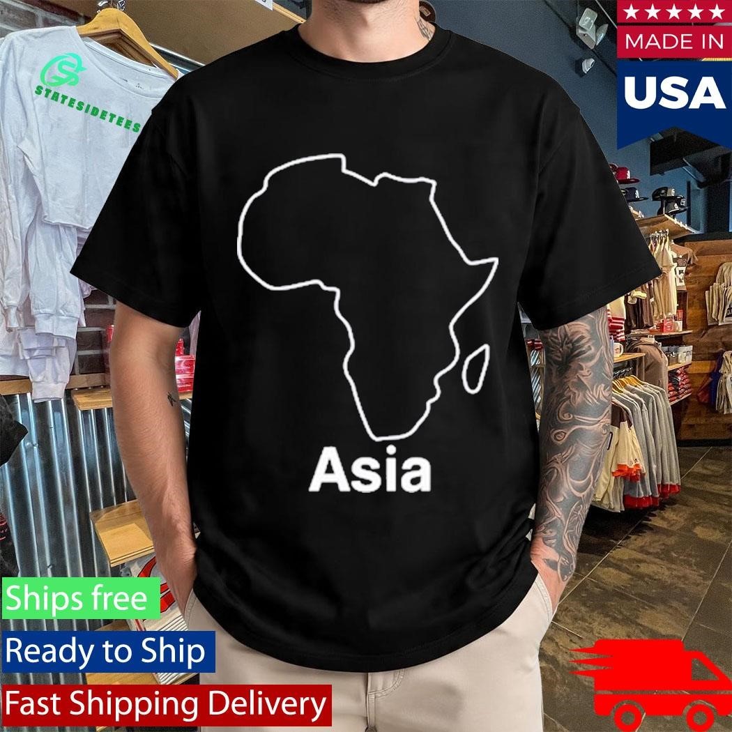 Terrible Maps Africa Asia Shirt Unisex , , , Long Sleeve Tee
