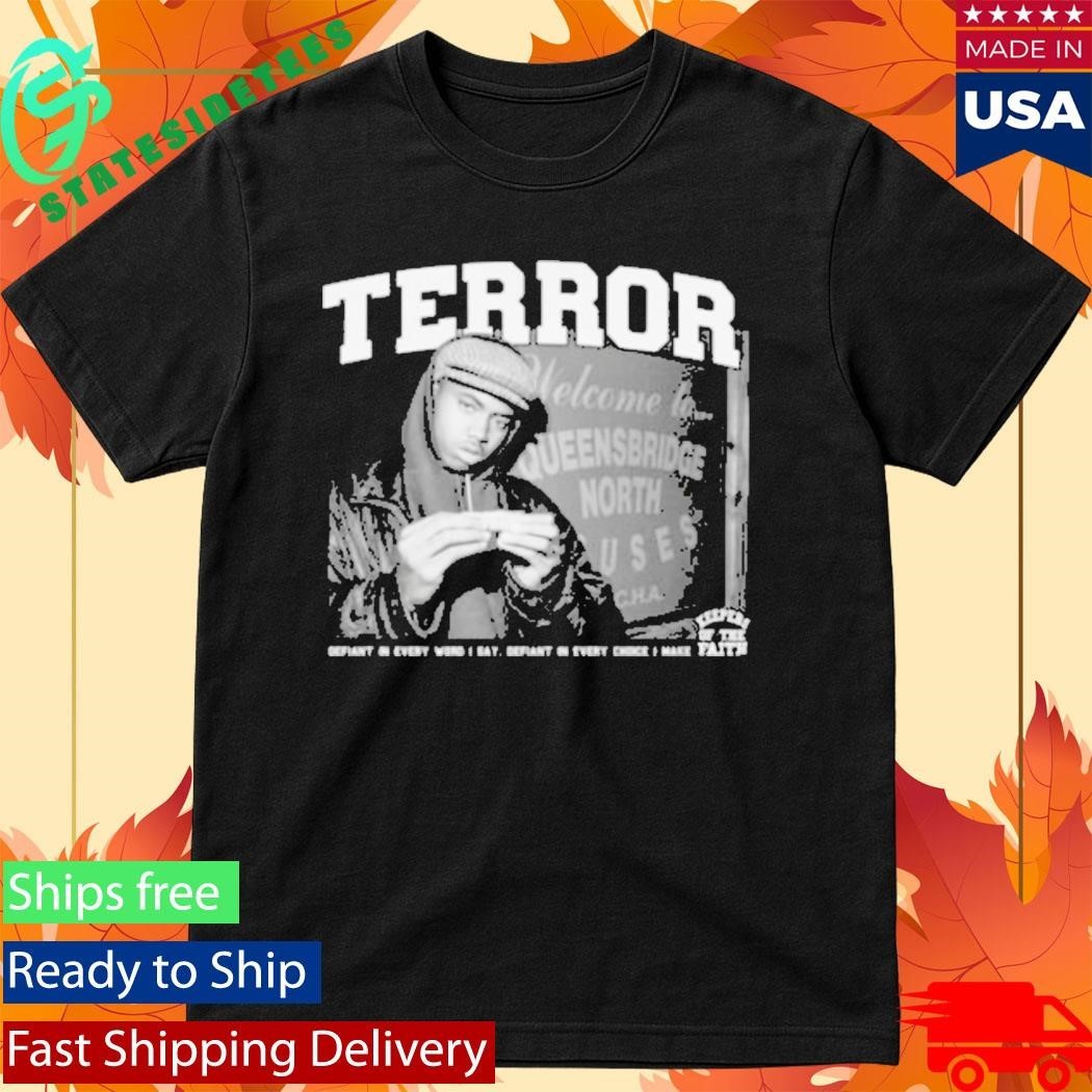 Terror Defiant Shirt Unisex , , , Long Sleeve Tee