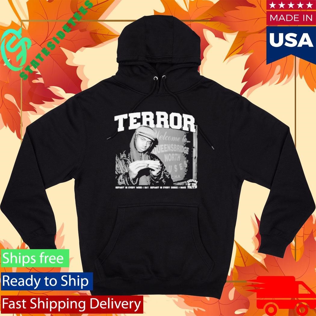 Terror Defiant Shirt Unisex , , , Long Sleeve Tee