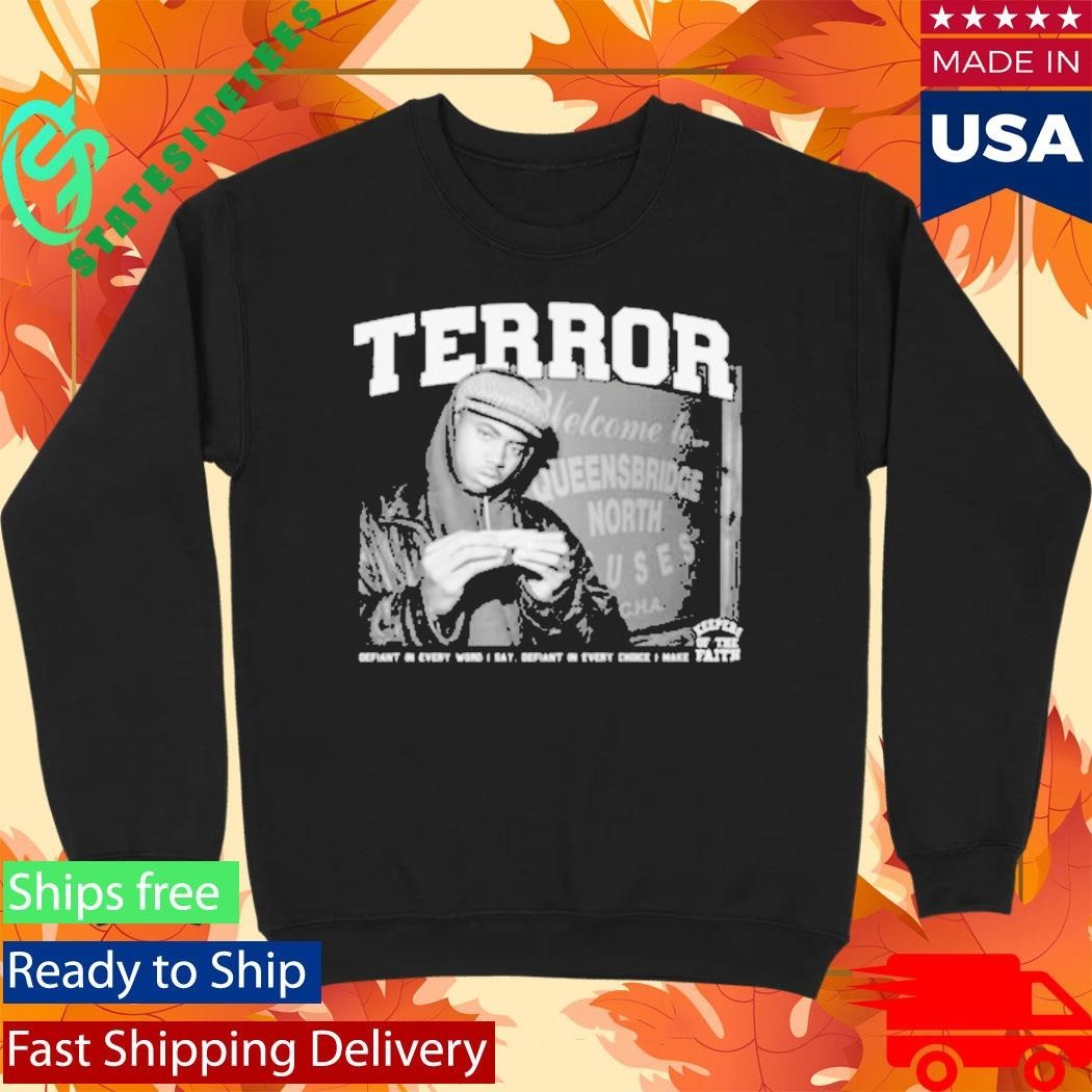 Terror Defiant Shirt Unisex , , , Long Sleeve Tee