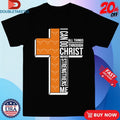 Texas Longhorns I Can Do All Things Through Christ Who Strengthen Me Unisex , , , Long Sleeve Tee