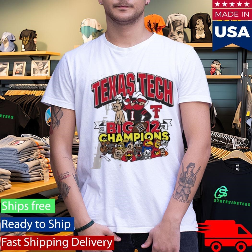 Texas Tech Big 12 Champions Shirt Unisex , , , Long Sleeve Tee