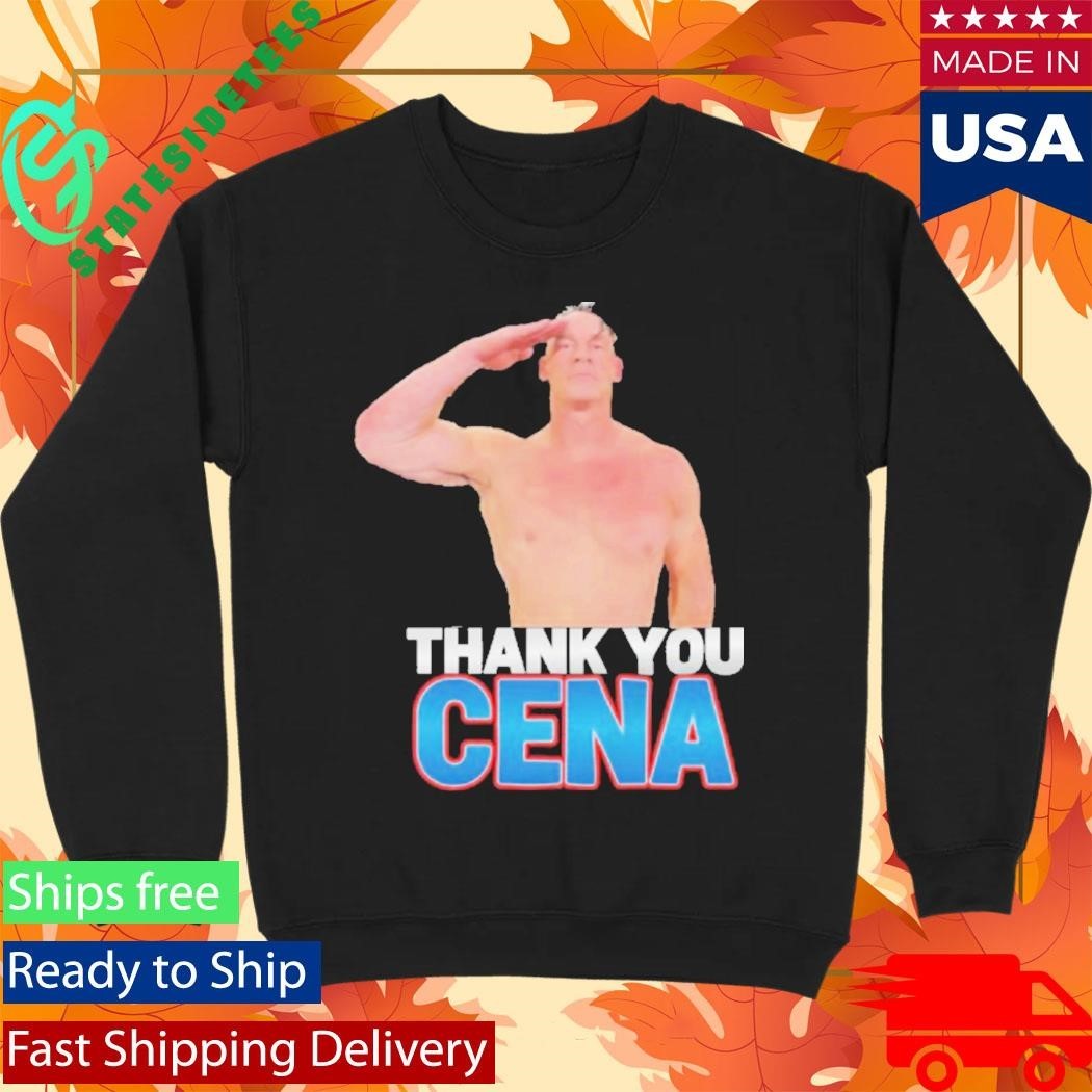 Thank You Cena- John Cena Shirt Unisex , , , Long Sleeve Tee