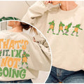That'S I'M Not Going Grinchy Funny Grinchy Spirit Vintage Inspired T-Shirts
