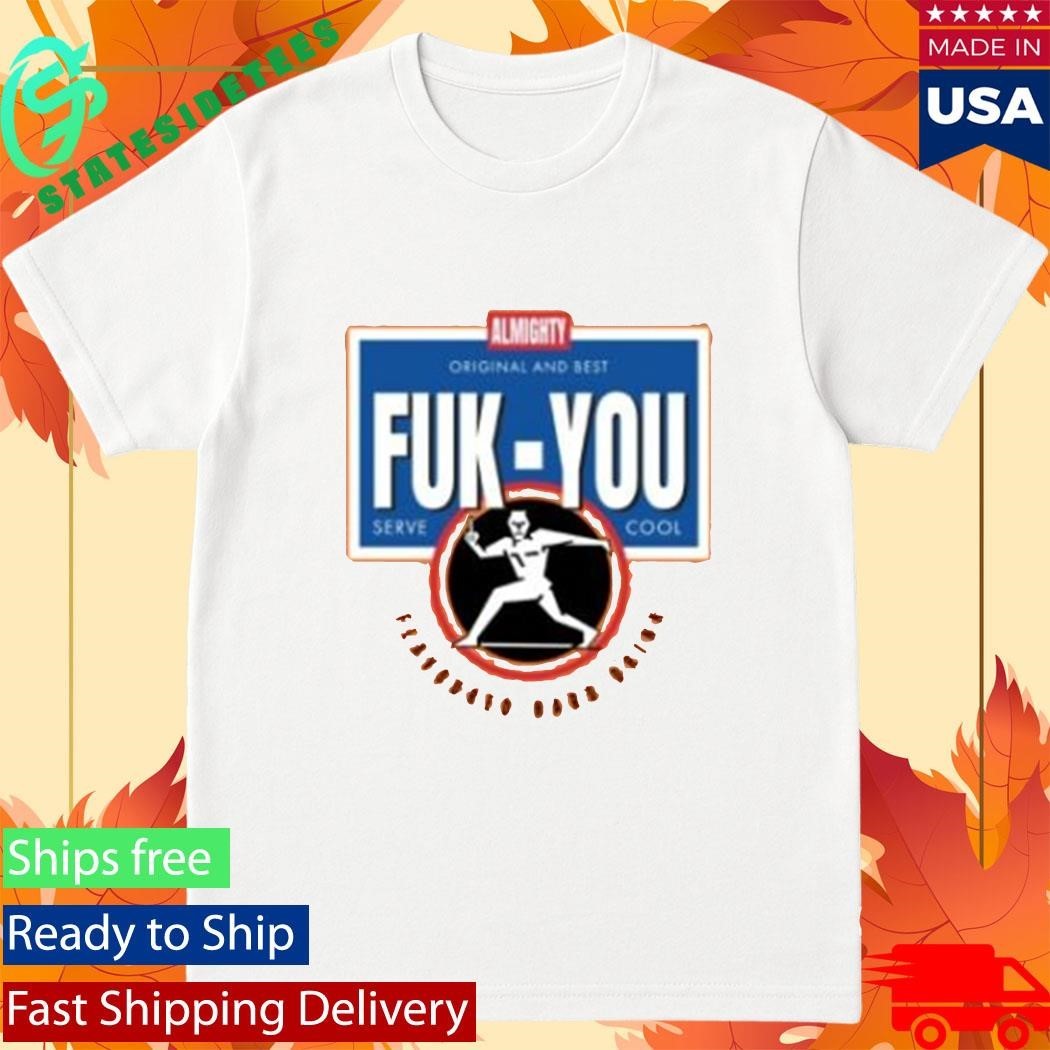 The Almighty Fuk You Orange Shirt Unisex , , , Long Sleeve Tee