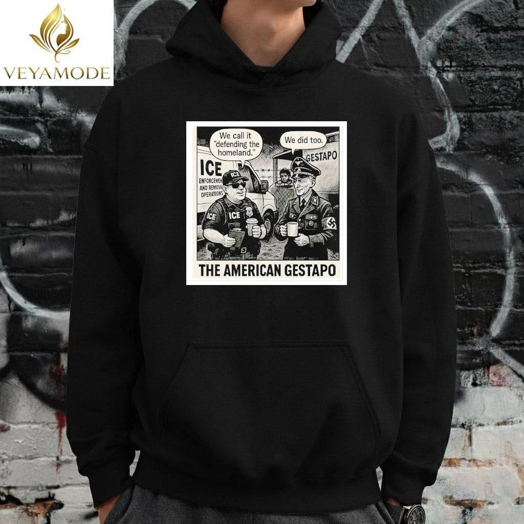 The American gestapo ICE tee Unisex , , , Long Sleeve Tee