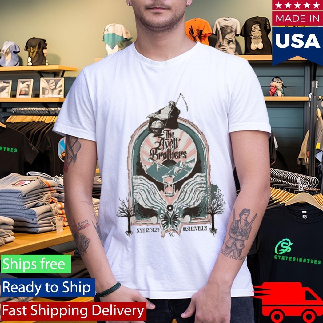 The Avett Brothers Dec 31 2025 Asheville, NC Shirt Unisex , , , Long Sleeve Tee