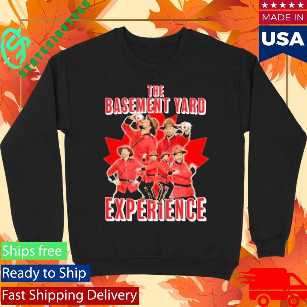 The Basement Yard Experience Canada Collage Shirt Unisex , , , Long Sleeve Tee
