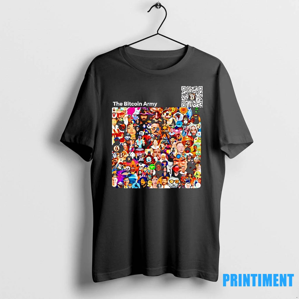 The Bitcoin Army Qr Tshirts Sweater