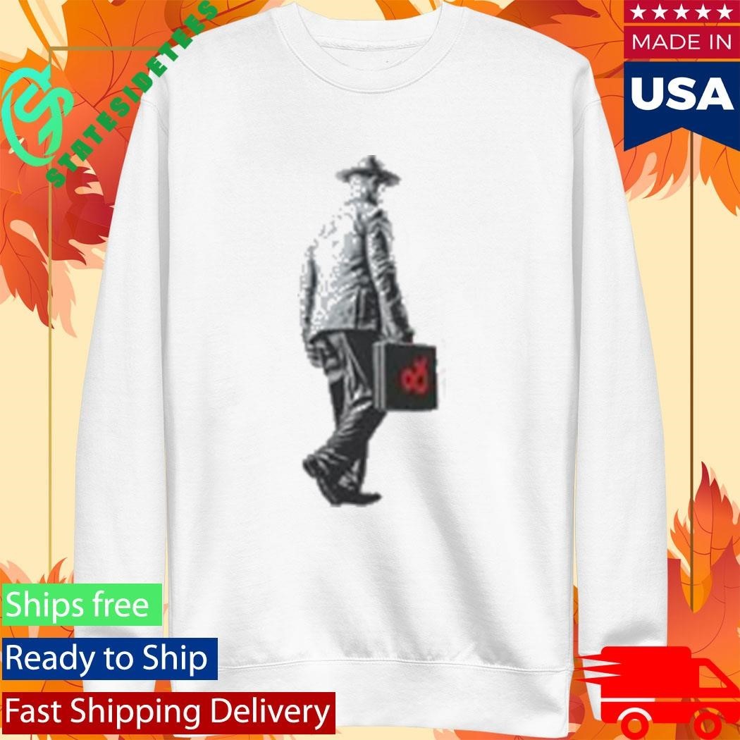 The Boy & Bear Walking Man Shirt Unisex , , , Long Sleeve Tee