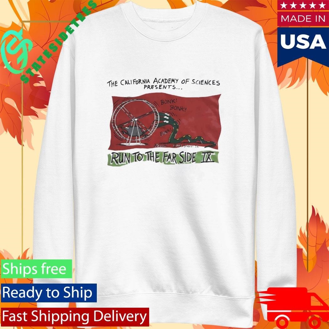 The California Academy Of Sciences Presents Run To The Far Side IX Shirt Unisex , , , Long Sleeve Tee