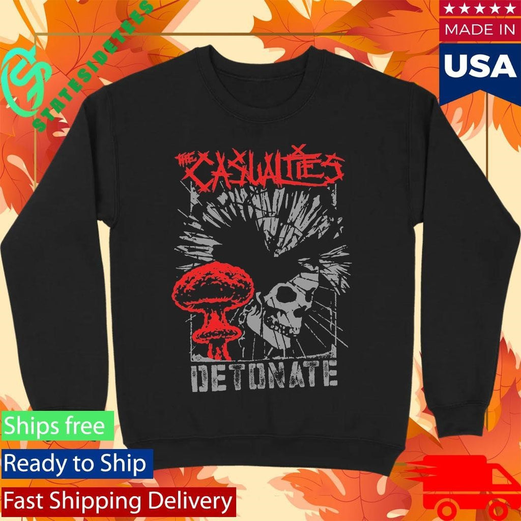 The Casualties Detonate Cloud Unisex , , , Long Sleeve Tee