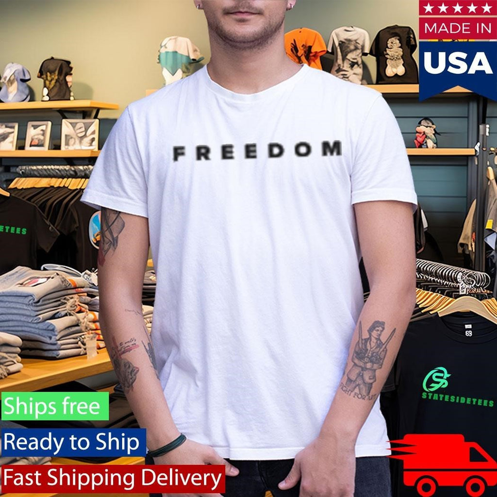 The Charlie Kirk Show Freedom Shirt Unisex , , , Long Sleeve Tee