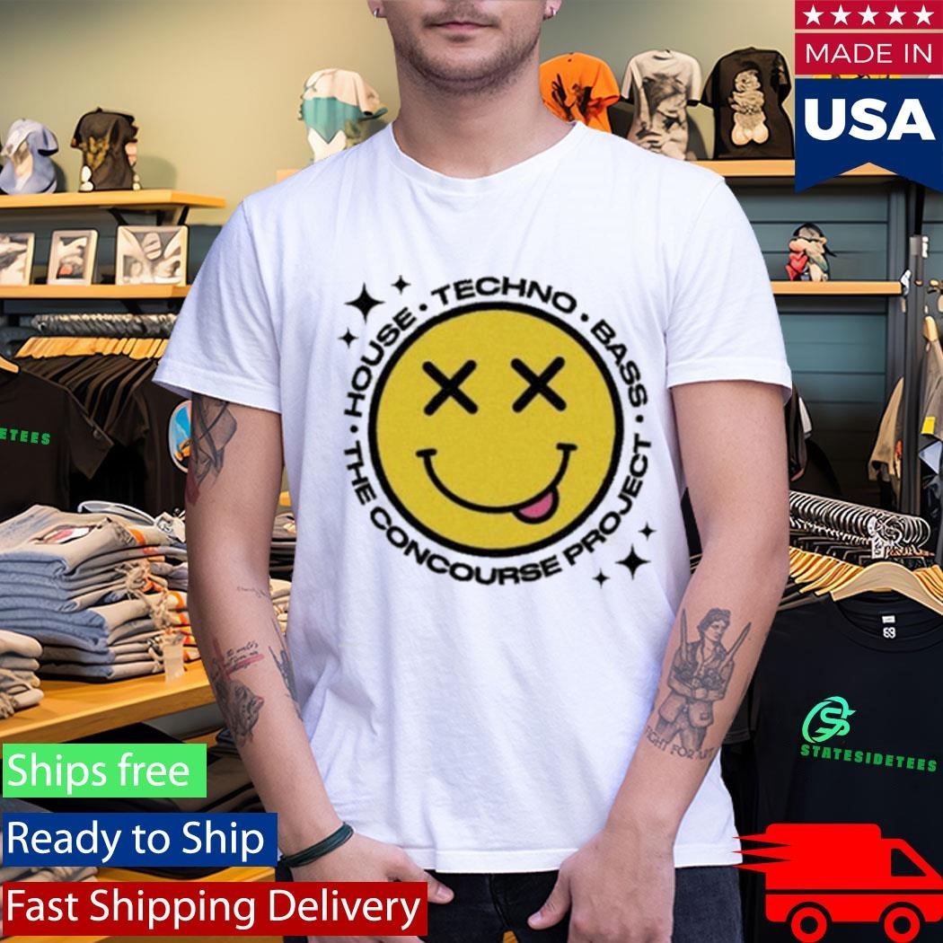 The Concourse Project Tcp Smiley Genre Shirt Unisex , , , Long Sleeve Tee