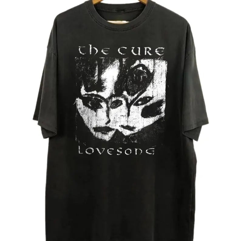 Cure Love Song Retro Shirt Cure Band 90s Alt Indie Rock Shirt Cure T-Shirts