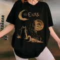 Cure Vintage Limited Cure 90s Retro Cure Cat Funny Shirt T-Shirts