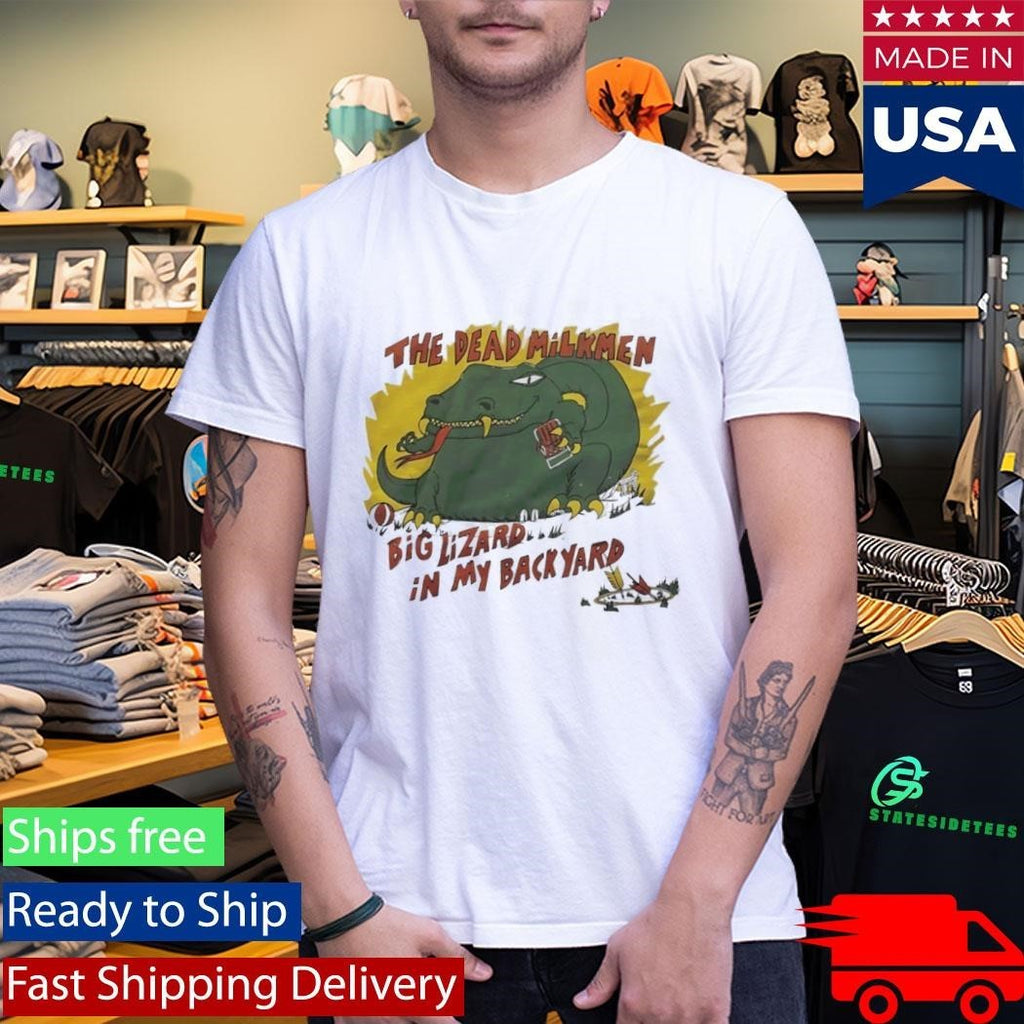 The Dead Milkmen Big Lizard In My Backyard Shirt Unisex , , , Long Sleeve Tee