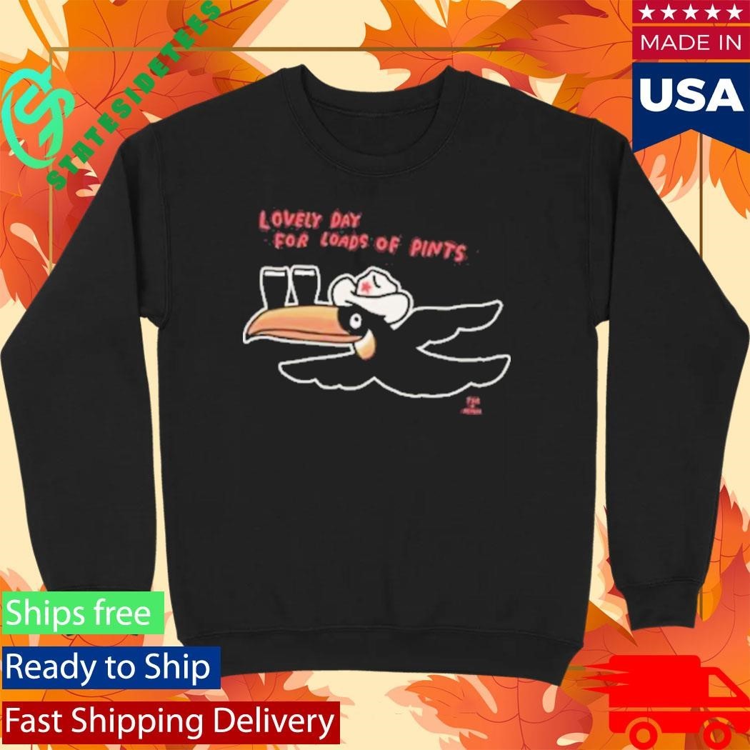 The Dead Rabbit Austin,Texas,Cowboy Toucan Unisex , , , Long Sleeve Tee
