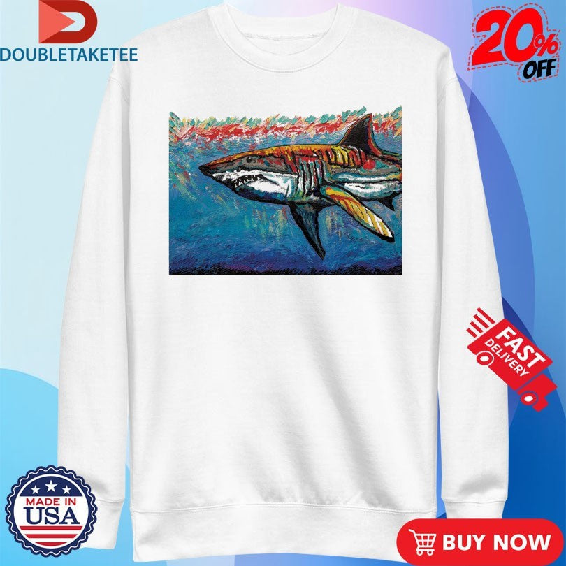 The Elovaters Great Shark Unisex , , , Long Sleeve Tee