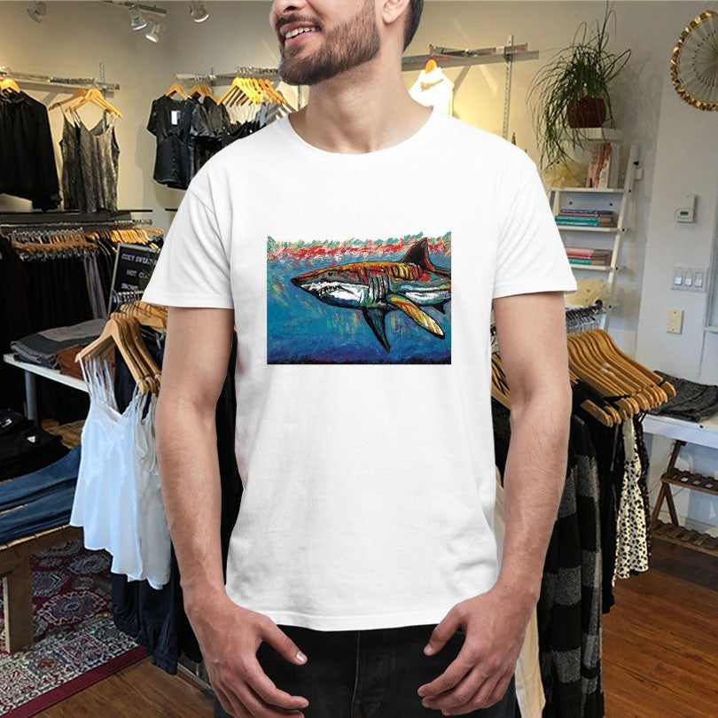 The Elovaters Great Shark Unisex , , , Long Sleeve Tee