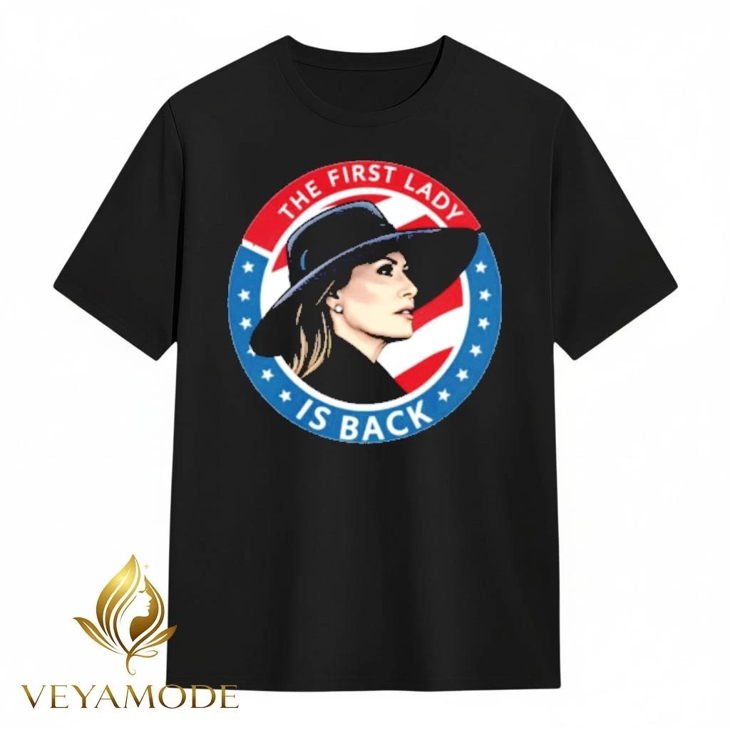 The First Lady is back Melania Trump tee Unisex , , , Long Sleeve Tee