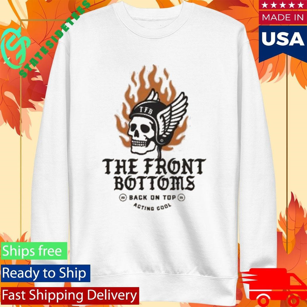 The Front Bottoms Moto Tour Natural Unisex , , , Long Sleeve Tee
